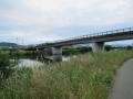 210612臥龍橋をくぐって石川を遡る