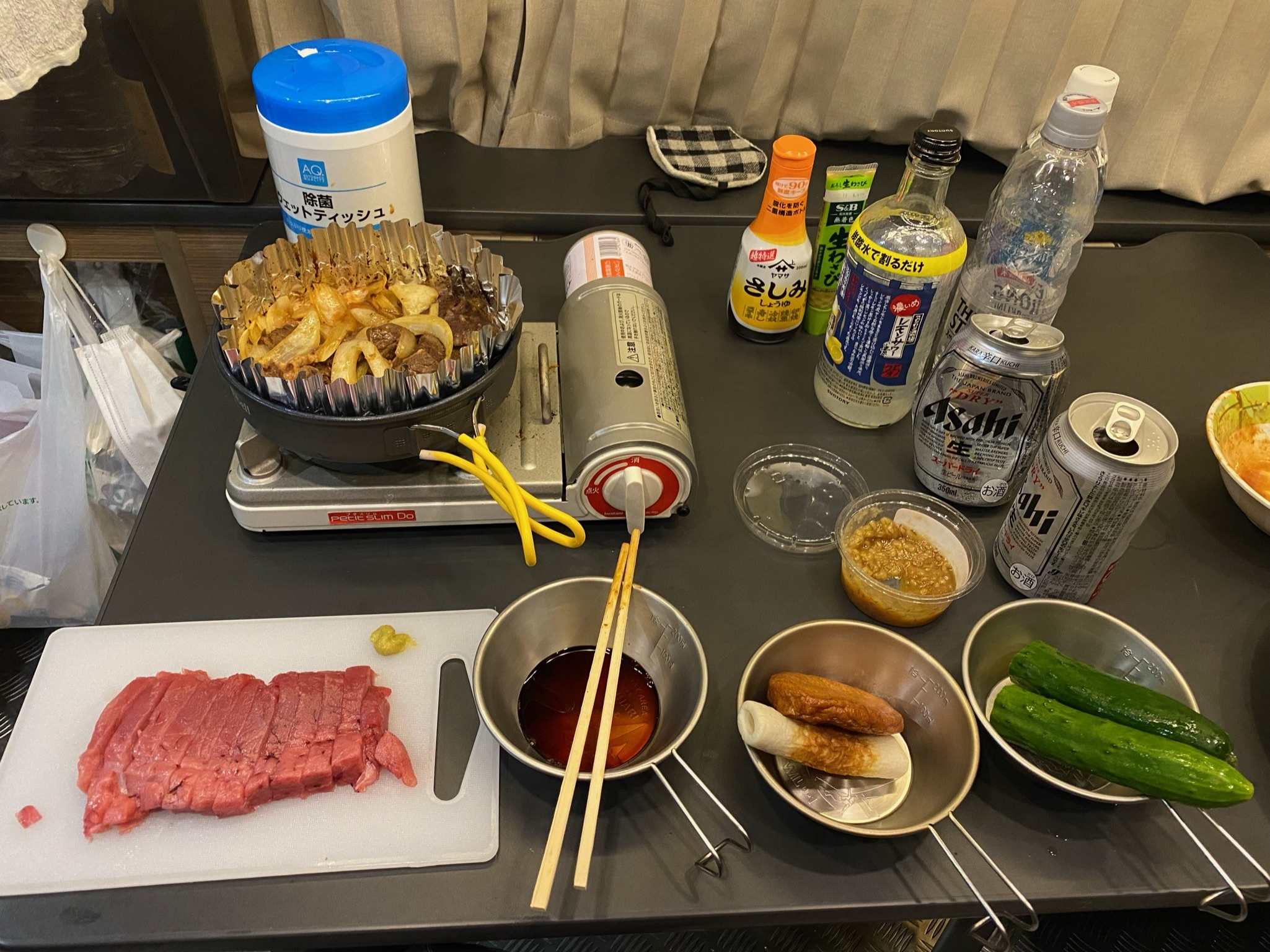 真夏の車中泊時の食事を考える4 最終考察 デリカd5で車中泊 日本中の航空祭