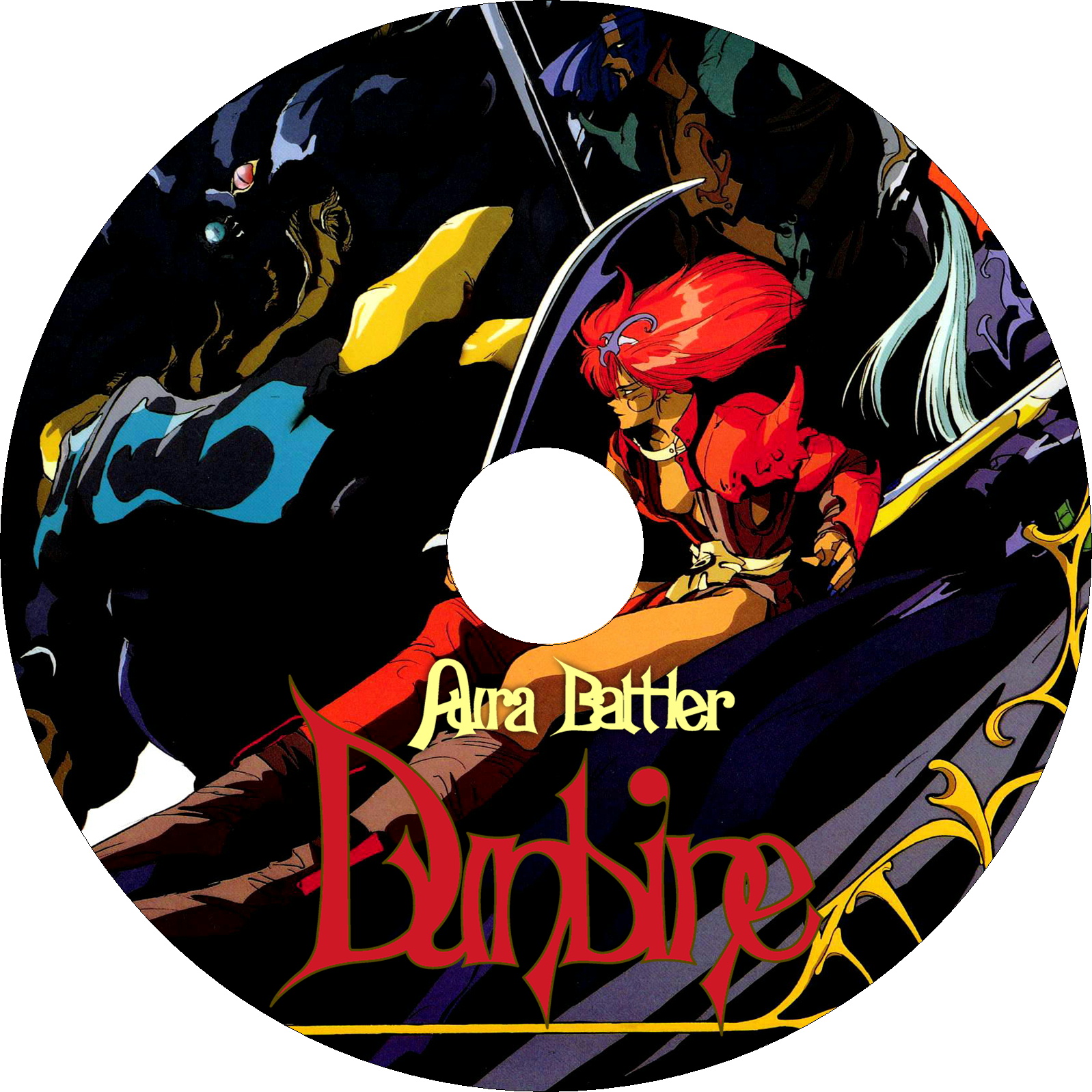 New Story of Aura Battler DUNBINE　ラベル（LD）3改