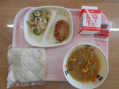10給食麺