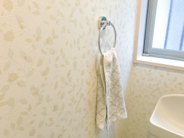 壁と距離を離せるタオル掛けに交換した話 - DIY
