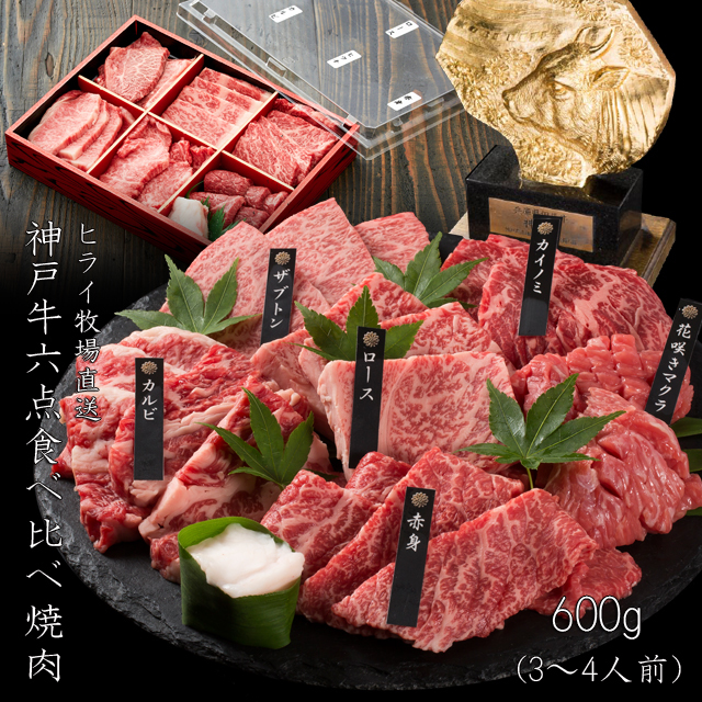 神戸牛焼肉食べ比べセット