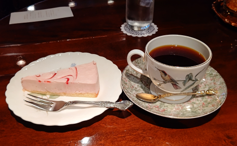 211130皇琲亭のケーキ＆コーヒー