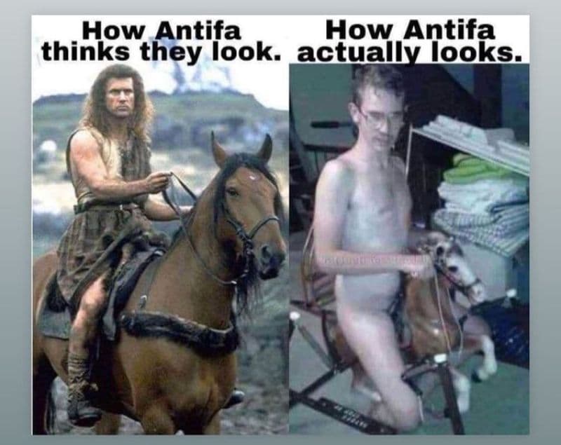 How Antifa actually looks