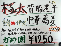 【新店】手打麺祭 かめ囲【参】－４