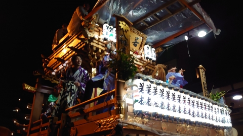 「石岡青年会による「山車大行列が挙行されました!」⑬