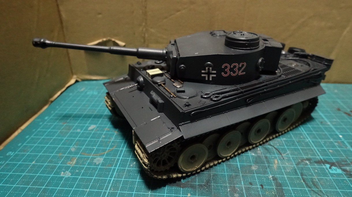 タミヤ MMシリーズ ドイツ軍 ティーガー戦車 その５