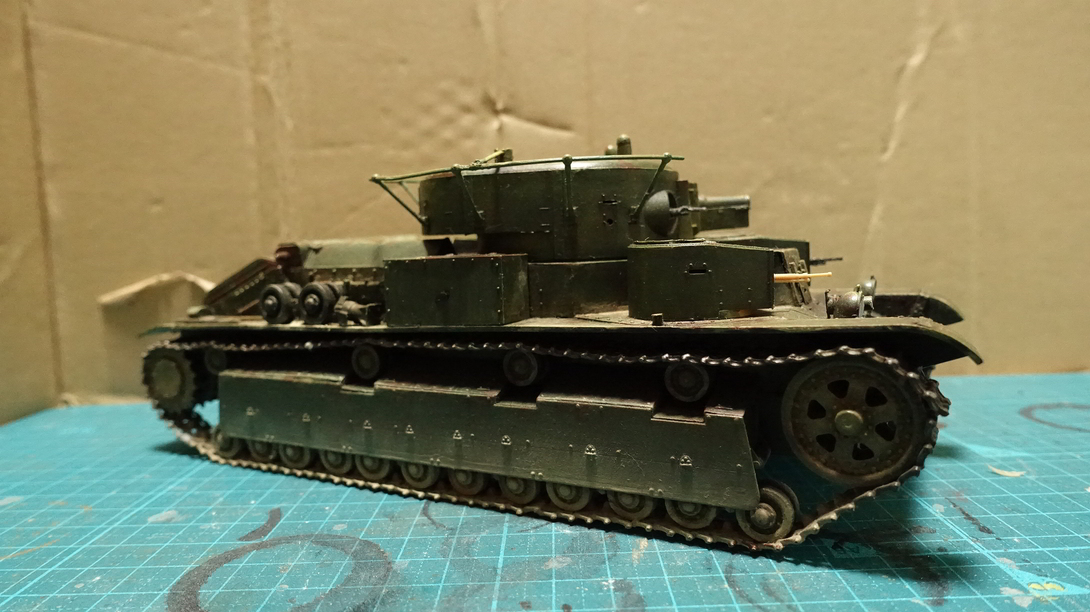 ホビーボス No.83851 ソビエト T-28 中戦車 初期型 その１７