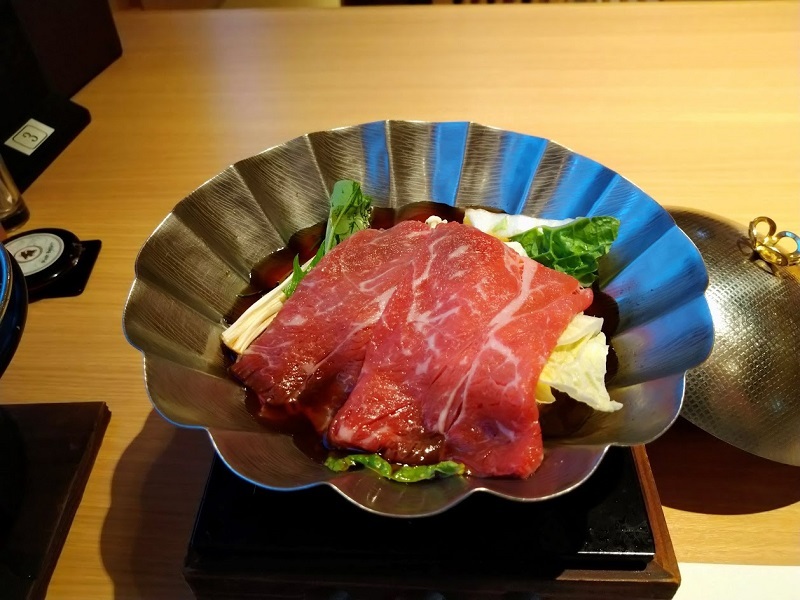 夕食＿牛すき鍋
